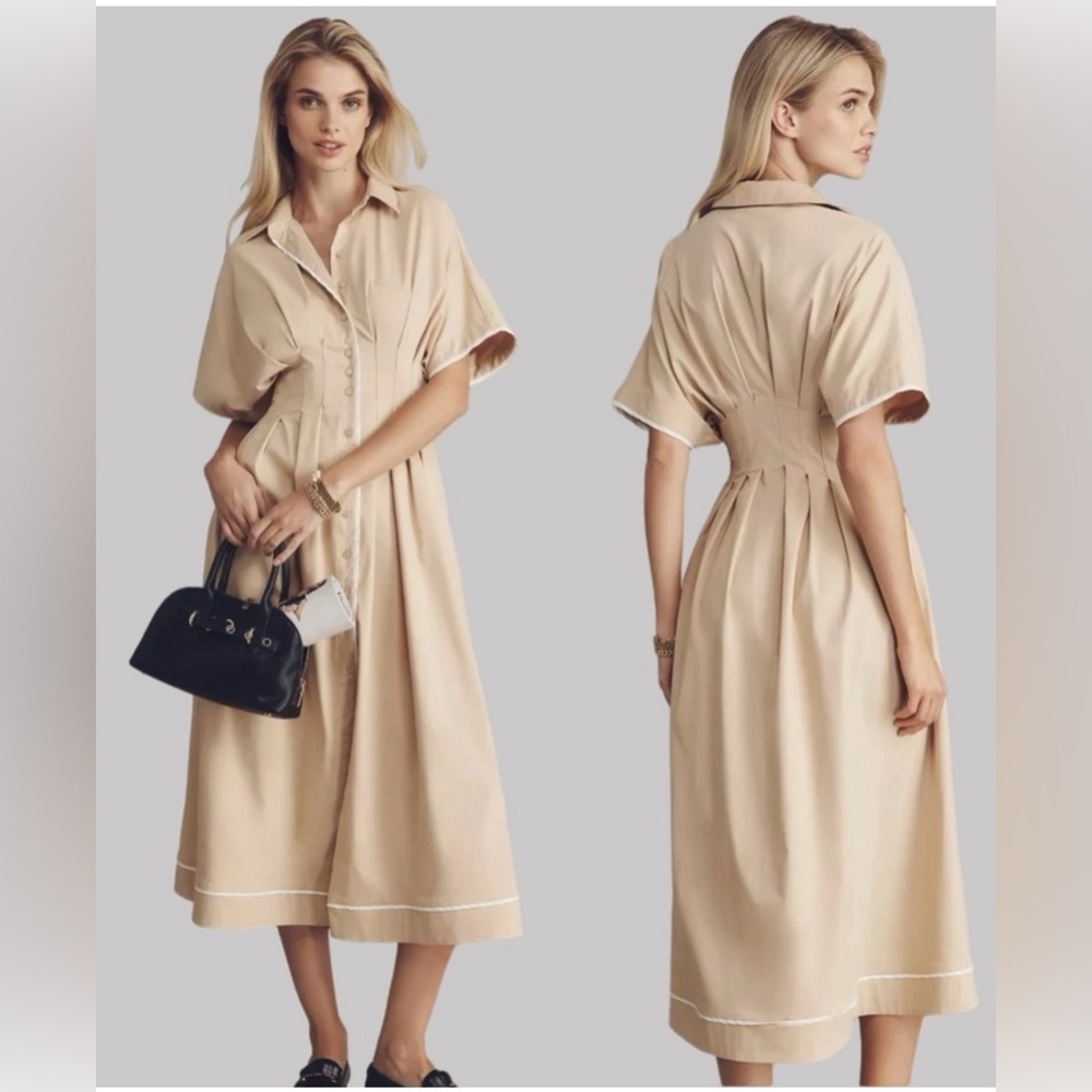 Anthropologie Tobie Shirt Dress - NWT